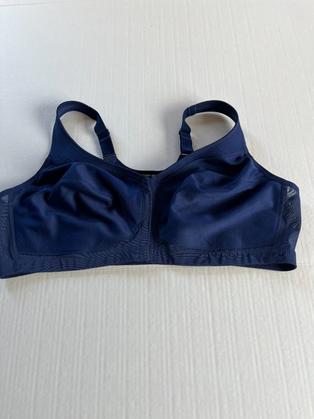 Glamorise 46D Blue MagicLift Front-Closure Posture Back Bra Curvy Women - Picture 9 of 9